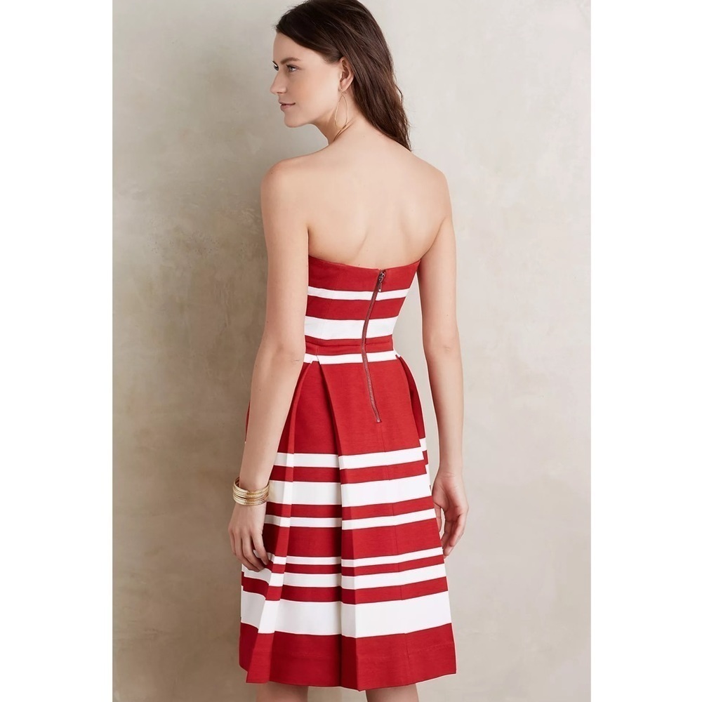 Anthropologie Maeve Mita Strapless Dress - Picture 2 of 5